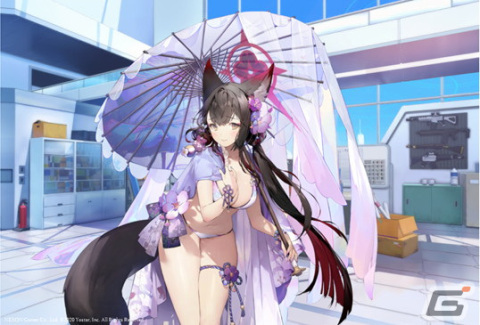「ブルーアーカイブ」で「アビドスリゾート復旧対策委員会」が開催中！ノノミとワカモが水着姿で登場するピックアップ募集もの画像9