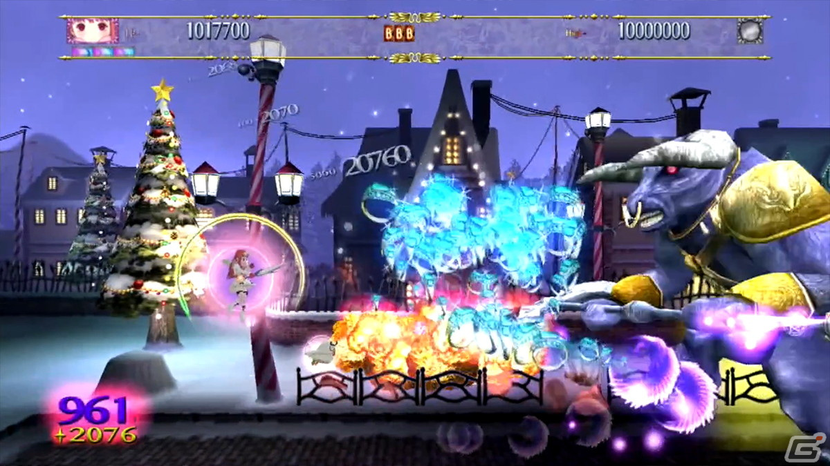 ゴシックホラーSTG「デススマイルズI・II」のSteam版が発売！「ゴシックは魔法乙女」の5乙女が参戦するDLCもの画像3