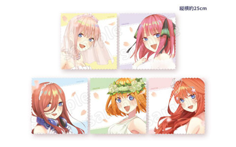 映画「五等分の花嫁」の場面写がアクリルブロック、缶バッジなどのグッズに！