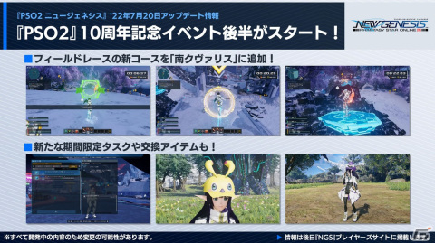「PSO2 ニュージェネシス」8月に登場する新クラス「ウェイカー」の情報が公開！「PSO2」10周年を記念したアップデートもチェックの画像11