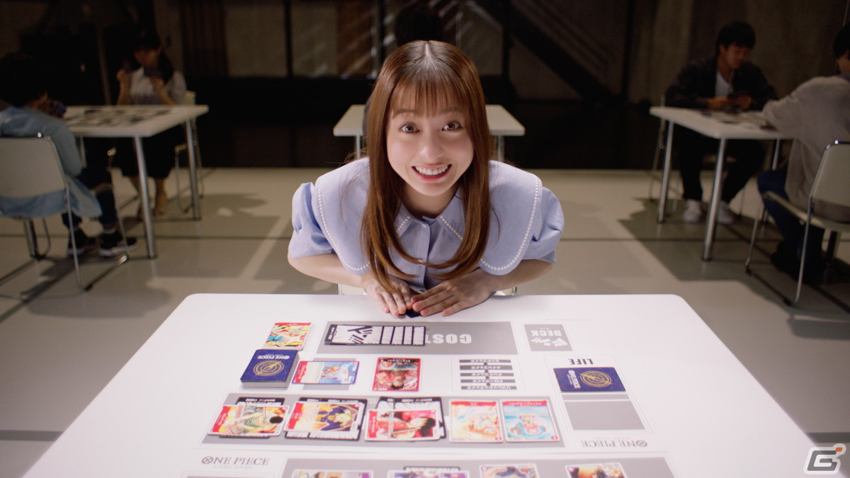 「ONE PIECEカードゲーム」橋本環奈さんが出演するTVCMが7月1日より放送！デッキを開封し思わず歓喜した推しキャラとはの画像8