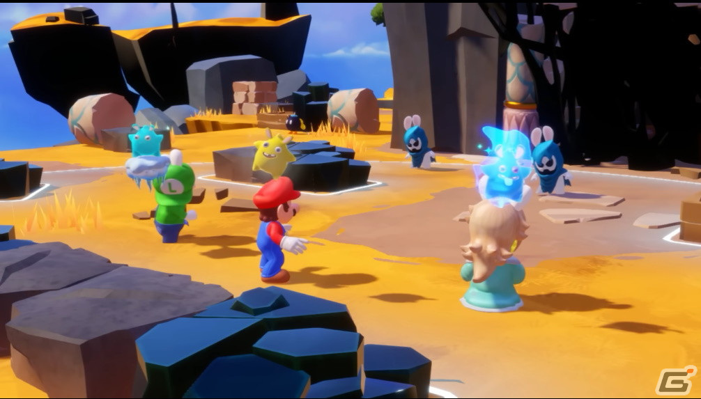 Switch「マリオ＋ラビッツ ギャラクシーバトル」が今冬発売！マリオとラビッツたちが宇宙を舞台に大冒険の画像6