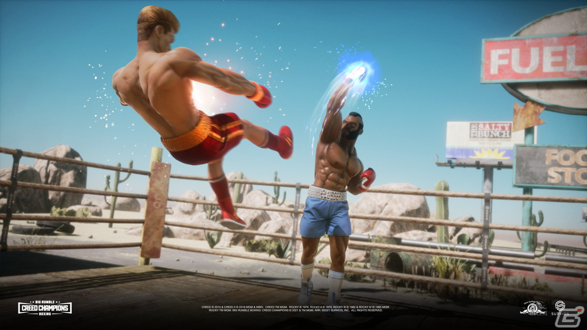 PS4/Switch版「クリード チャンピオンズ」が9月29日に発売！映画「ロッキー」と「クリード」シリーズが題材のボクシングゲームの画像4
