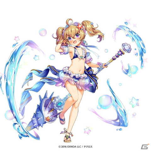 「神姫PROJECT A」サタンとニケが水着姿で登場！レイドイベント「悪魔のカマボコ サタンVSケイオスシャーク」も開催の画像5