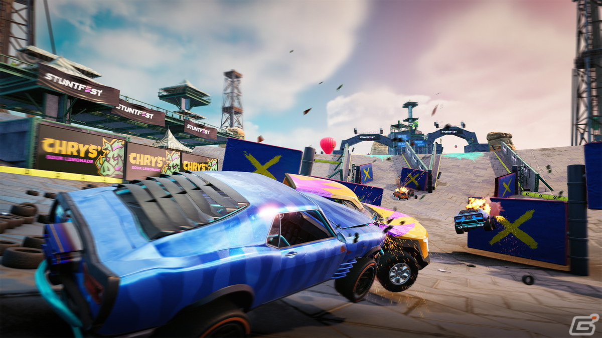 射出機能が特徴のエクストリームスポーツ・レースゲーム「Stuntfest - World Tour」が発売決定！の画像7