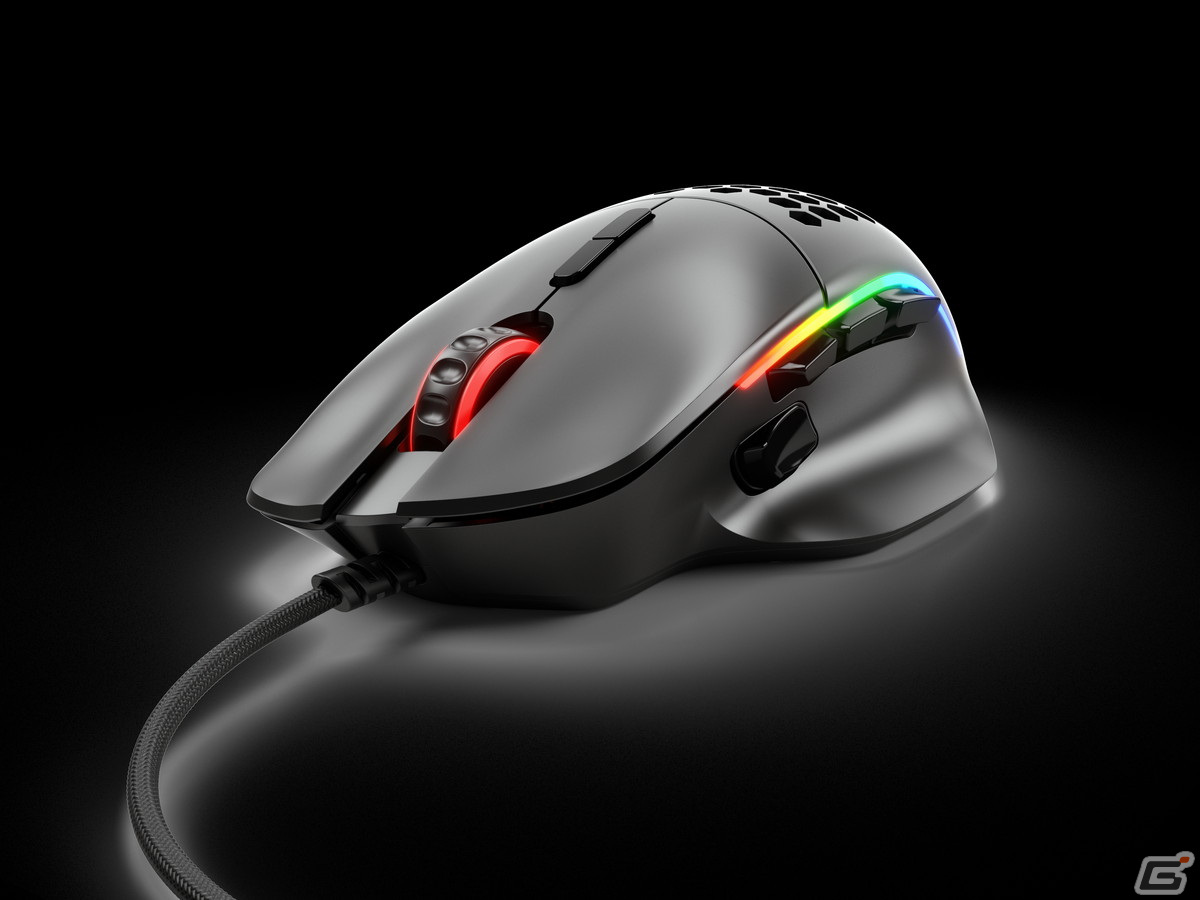 わずか69gの超軽量ゲーミングマウス「Glorious Model I」が7月8日に発売！カスタマイズ可能な9つのボタンを搭載の画像1