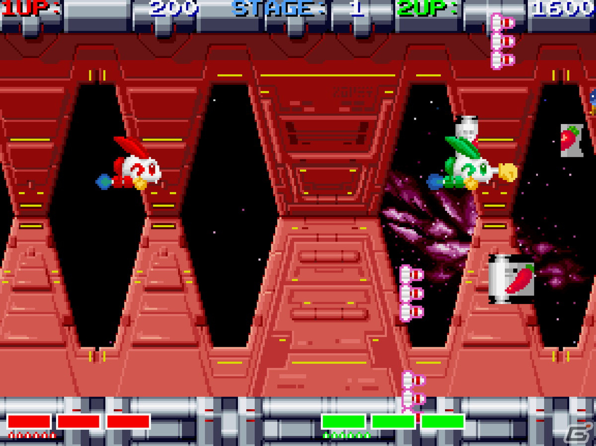 PS4/Switch「アーケードアーカイブス ラビオレプス」が7月7日に配信！特殊戦闘メカ「USAGI」で戦う横スクロールSTGの画像1