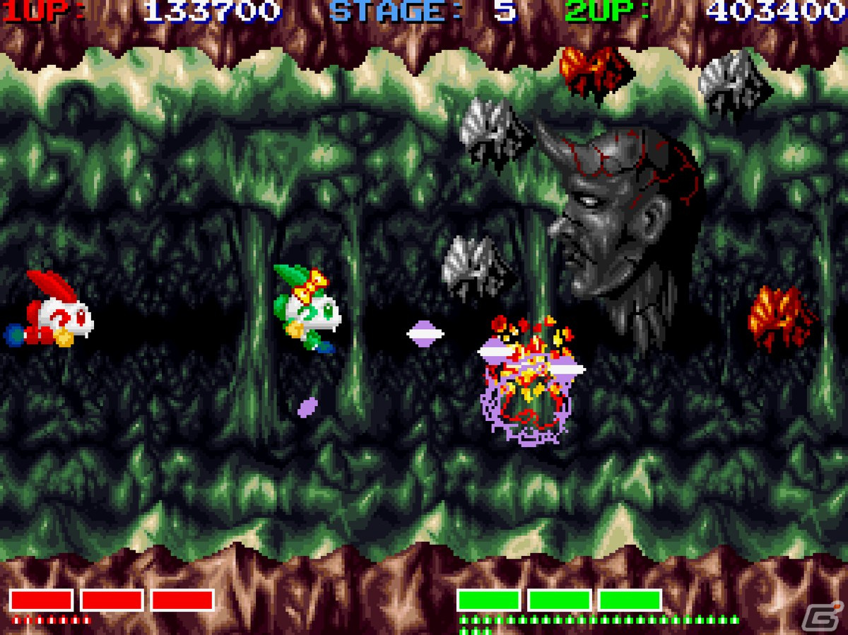 PS4/Switch「アーケードアーカイブス ラビオレプス」が7月7日に配信！特殊戦闘メカ「USAGI」で戦う横スクロールSTGの画像5