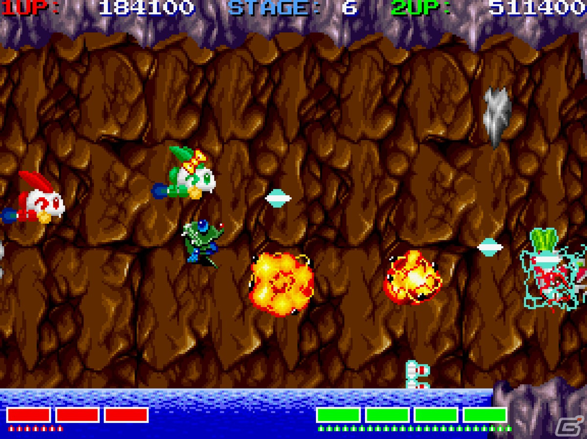 PS4/Switch「アーケードアーカイブス ラビオレプス」が7月7日に配信！特殊戦闘メカ「USAGI」で戦う横スクロールSTGの画像6