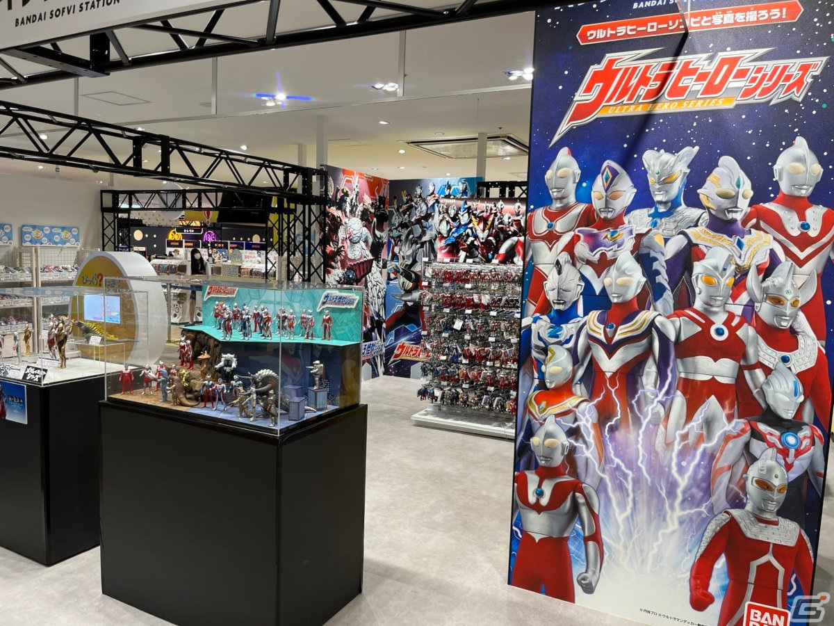 「バンダイナムコ Cross Store 横浜」レポート：ONE PIECEにシン・ジャパン・ヒーローズ・ユニバースほか、人気作のグッズ販売店や体験型施設が大集結の画像45