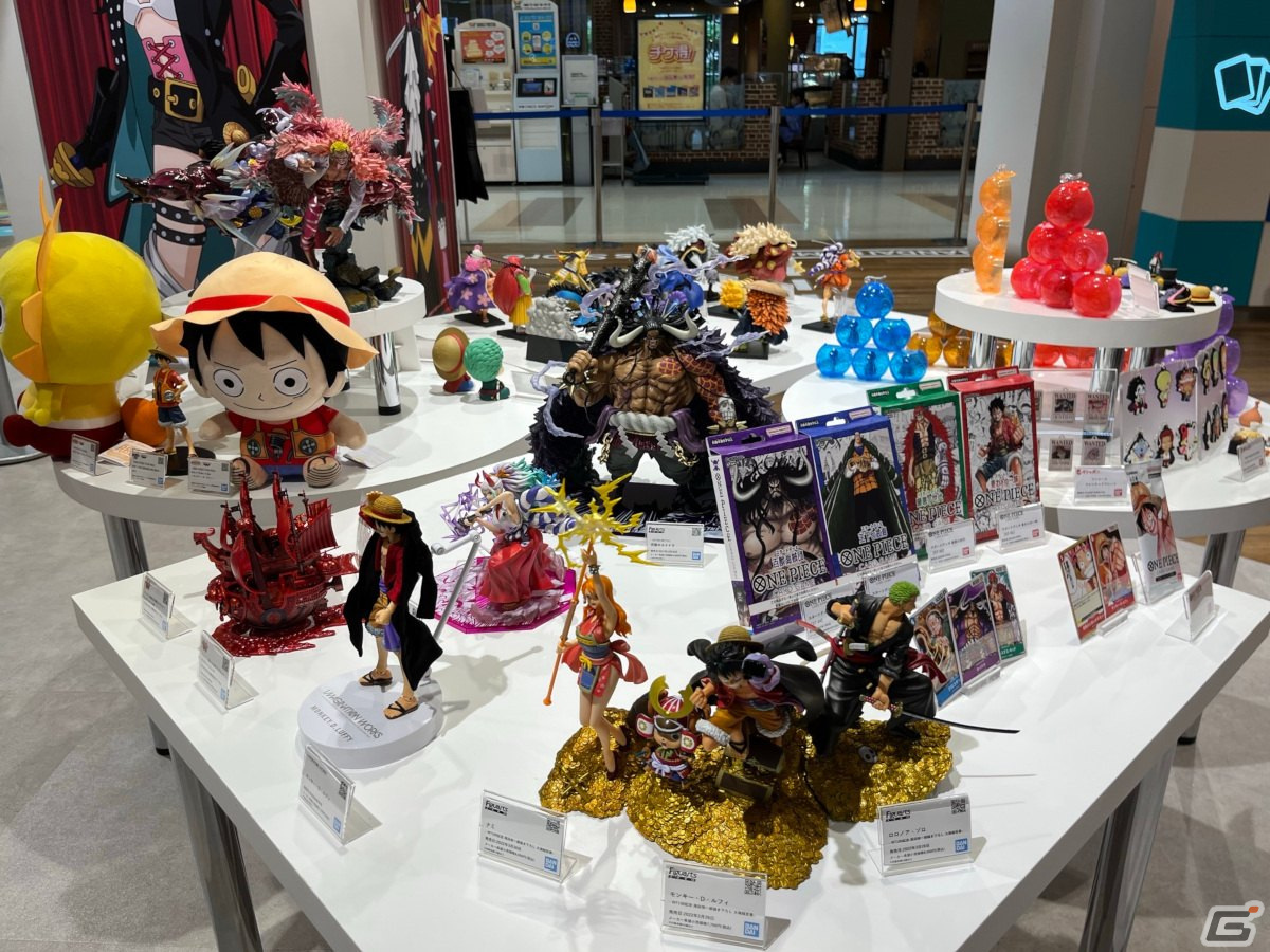 「バンダイナムコ Cross Store 横浜」レポート：ONE PIECEにシン・ジャパン・ヒーローズ・ユニバースほか、人気作のグッズ販売店や体験型施設が大集結の画像6