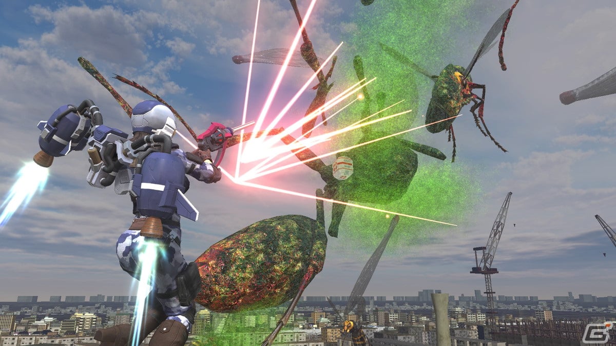「地球防衛軍6」戦闘のエキスパート「レンジャー」と唯一の飛行ユニット「ウイングダイバー」の武器＆装備品の情報が公開！の画像87