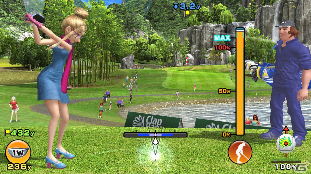 「CLAP HANZ GOLF」アップデート1.7.0で3回押しショットが搭載、受付嬢のセレナもプレイアブルキャラにの画像6