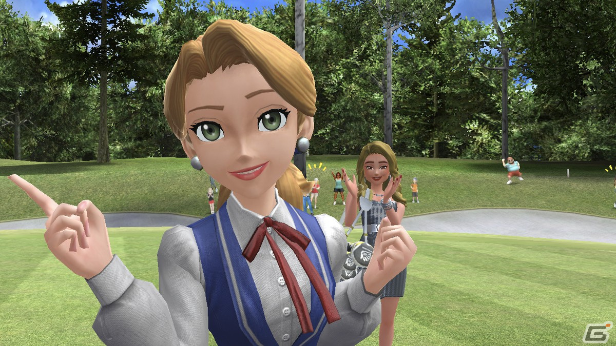 「CLAP HANZ GOLF」アップデート1.7.0で3回押しショットが搭載、受付嬢のセレナもプレイアブルキャラにの画像8