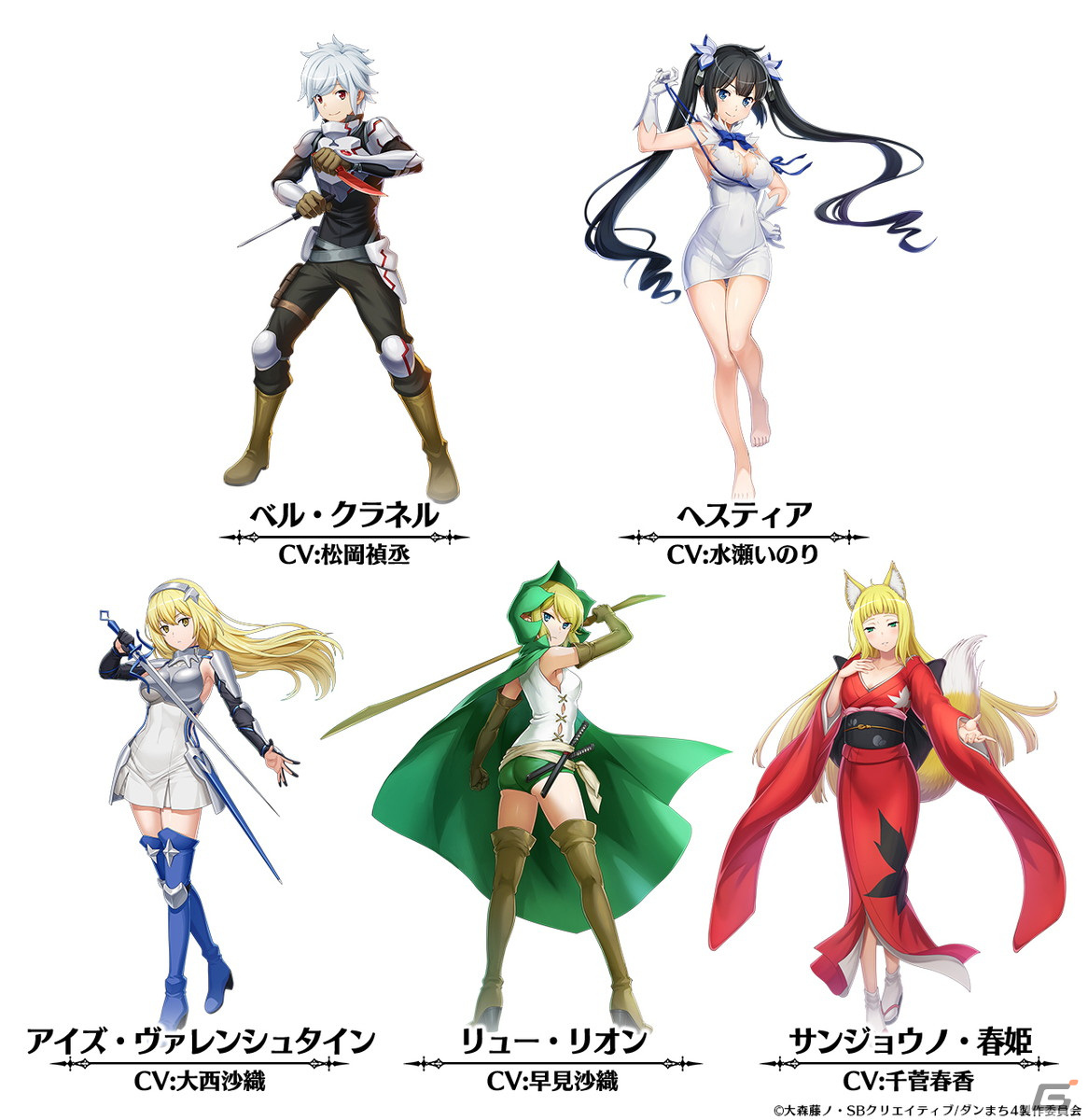 「ヴァルキリーコネクト」でアニメ「ダンジョンに出会いを求めるのは間違っているだろうかIV」とのコラボが開催！の画像2