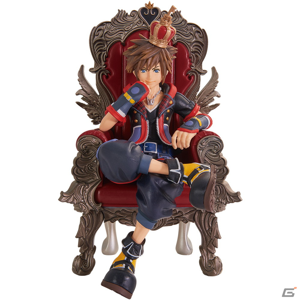 「キングダム ハーツ」20周年記念の一番くじが7月16日より販売開始！玉座に座るソラとカイリのスタチューなどが登場の画像2