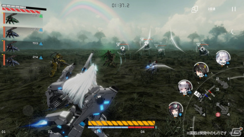 大型機動兵器を操縦する少女を率いて戦う新作スマホ向けRPG「エタクロニクル」が2022年内リリースに向けて開発中の画像3