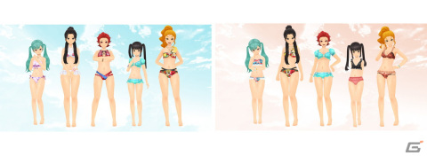 「スクールガールストライカーズ2」で2種のデザインから選べる総勢38名分の新作水着が登場！「エテルノオリエンタルサマー2022」開催の画像11