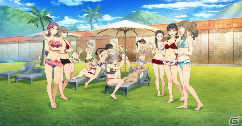 「スクールガールストライカーズ2」で2種のデザインから選べる総勢38名分の新作水着が登場！「エテルノオリエンタルサマー2022」開催の画像4