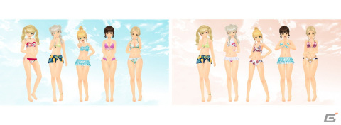 「スクールガールストライカーズ2」で2種のデザインから選べる総勢38名分の新作水着が登場！「エテルノオリエンタルサマー2022」開催の画像8