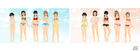 「スクールガールストライカーズ2」で2種のデザインから選べる総勢38名分の新作水着が登場！「エテルノオリエンタルサマー2022」開催の画像9