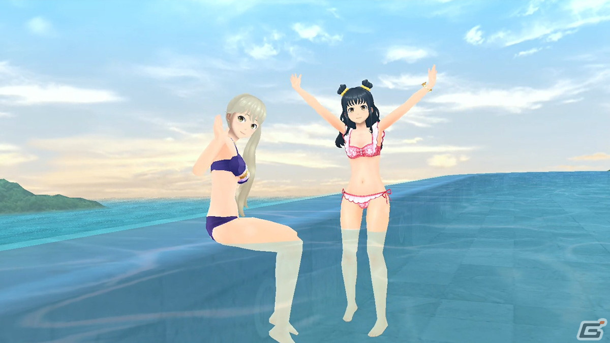 「スクールガールストライカーズ2」で2種のデザインから選べる総勢38名分の新作水着が登場！「エテルノオリエンタルサマー2022」開催の画像13