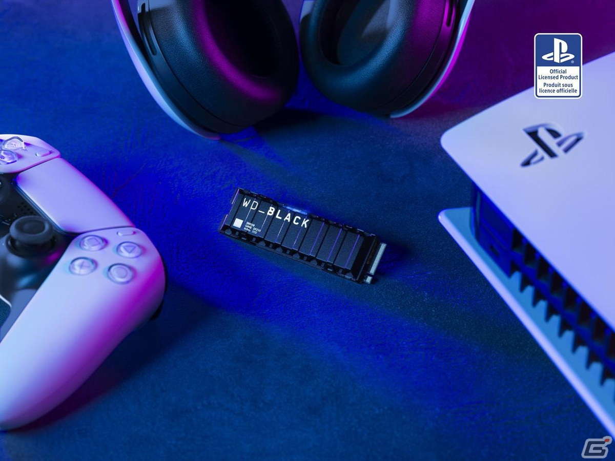 初のPS5向け公式M.2 SSD「WD_BLACK SN850 NVMe M.2 SSD」が8月中旬に発売！1TBと2TBの2種を展開予定の画像5