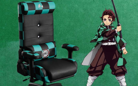 「鬼滅の刃」モデルのゲーミングチェア/座椅子が登場！炭治郎や善逸などをモチーフにした5種類を展開