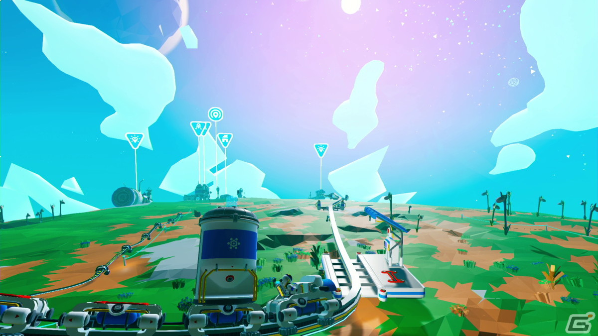 PS4版「ASTRONEER -アストロニーア-」で鉄道の設置が可能になるアップデートが実施！限定アイテムがもらえるイベントもの画像5