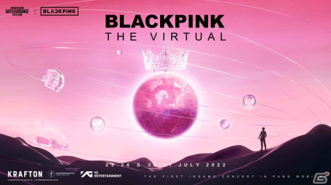 「PUBG MOBILE」BLACKPINKが出演する初のインゲームコンサート「THE VIRTUAL」が7月23日より開催！の画像1