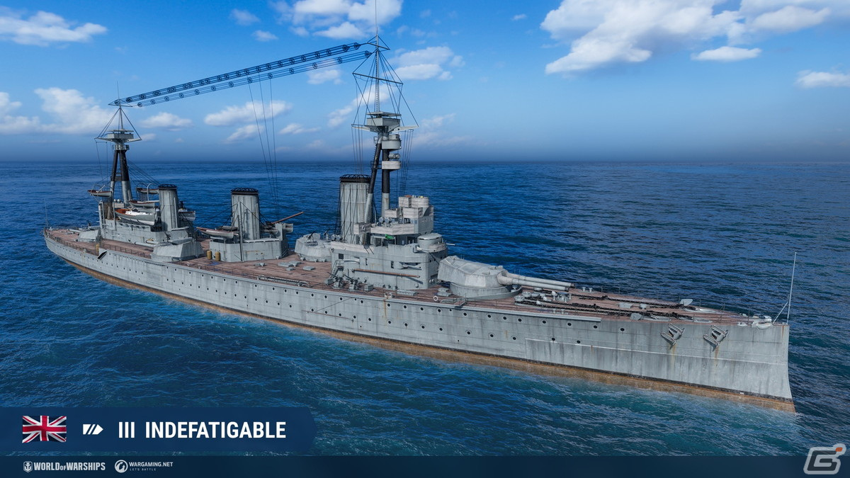 「World of Warships」でイギリスの巡洋戦艦がアーリーアクセスに登場！の画像7