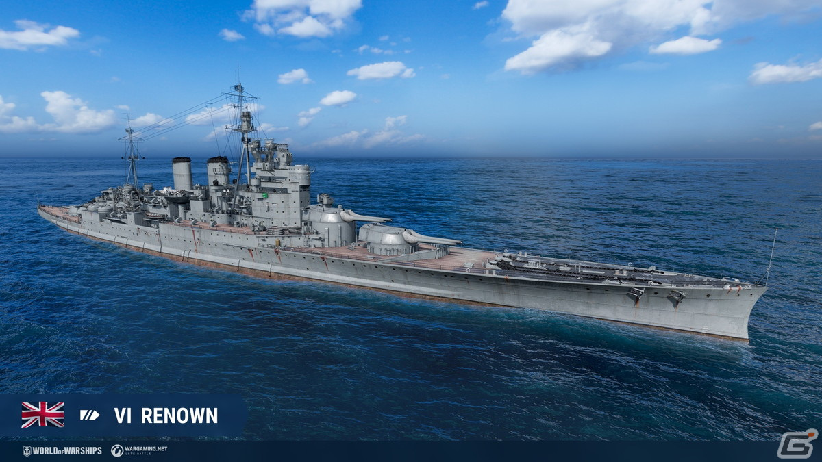 「World of Warships」でイギリスの巡洋戦艦がアーリーアクセスに登場！の画像9
