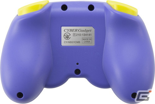 ジャイロ＆加速度センサーを搭載したSwitch用コントローラーの新色パープル×イエローとイエロー×パープルが登場！の画像12