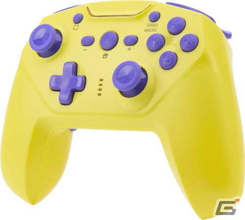 ジャイロ＆加速度センサーを搭載したSwitch用コントローラーの新色パープル×イエローとイエロー×パープルが登場！の画像6