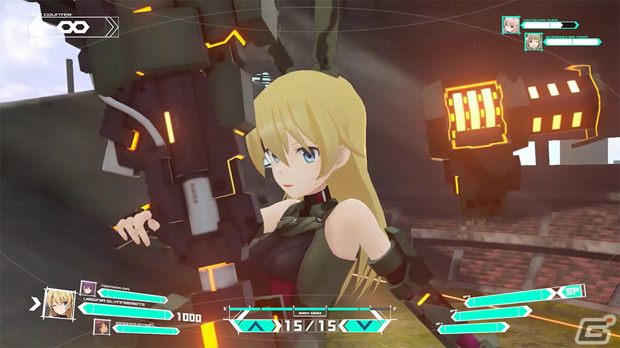 「アリス・ギア・アイギスCS」二子玉舞とバージニア・グリンベレーに焦点を当てたカスタム編とストーリー編のPVが公開！の画像8