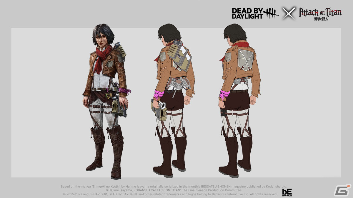 「Dead by Daylight」に「進撃の巨人」とのコラボスキンが登場！鎧の巨人と戦鎚の巨人がキラーにの画像3