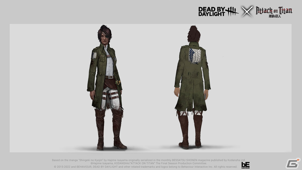 「Dead by Daylight」に「進撃の巨人」とのコラボスキンが登場！鎧の巨人と戦鎚の巨人がキラーにの画像6