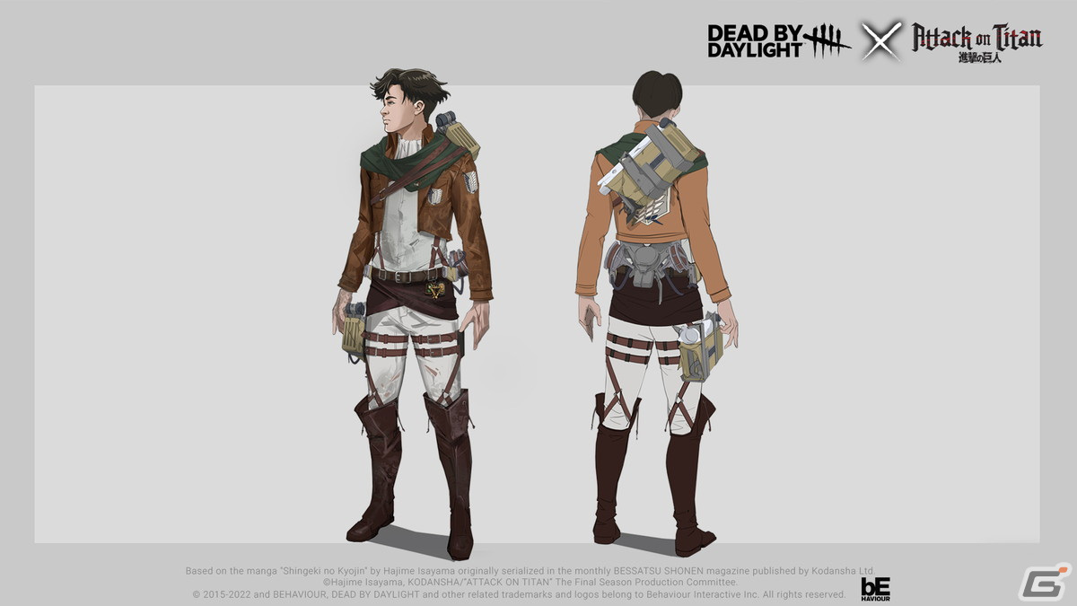 「Dead by Daylight」に「進撃の巨人」とのコラボスキンが登場！鎧の巨人と戦鎚の巨人がキラーにの画像7