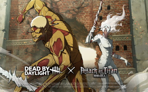 「Dead by Daylight」に「進撃の巨人」とのコラボスキンが登場！鎧の巨人と戦鎚の巨人がキラーに