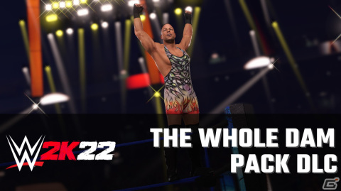 「WWE 2K22」ロブ・ヴァン・ダム選手をはじめとしたスーパースターが大集結！最後のDLCパック「ホール ダム・パック」が配信開始の画像1