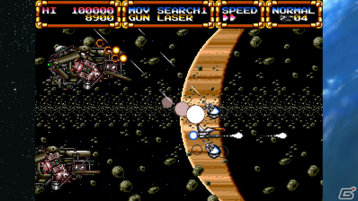1992年に発売された横スクロールSTG「Gley Lancer（グレイランサー）」がPS5/PS4に登場！7月22日より配信開始の画像4