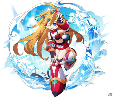 「ロックマンX DiVE」水着姿のシエルが初登場！「DiVEサマーフェス2022」カプセルが開催の画像2