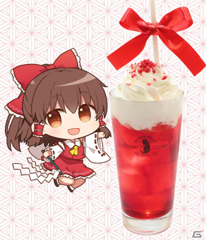 「東方Project×キュアメイドカフェ 博麗神社～夏祭り2022」カフェが7月30日より開催！の画像9