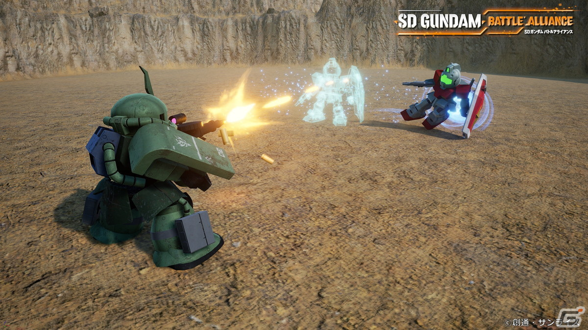 スピーディなアクションによるコンボが超爽快！「SDガンダム バトルアライアンス」体験版先行プレイレポートの画像8