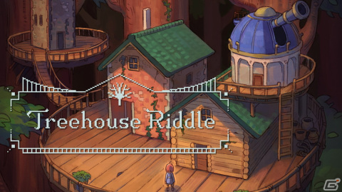 ナゾとパズルに挑みツリーハウスからの脱出を目指すADV「Treehouse Riddle」がSwitch/Steamで8月18日より配信！の画像1