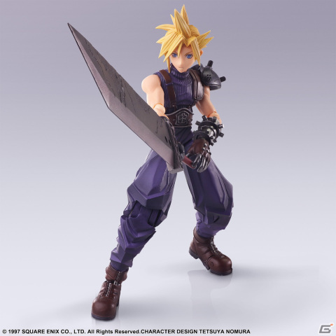 FINAL FANTASY Ⅶ クロムフィギュア クラウド FINAL FANTASY Ⅶ クロムフィギュア クラウド ゲームキャラクター
