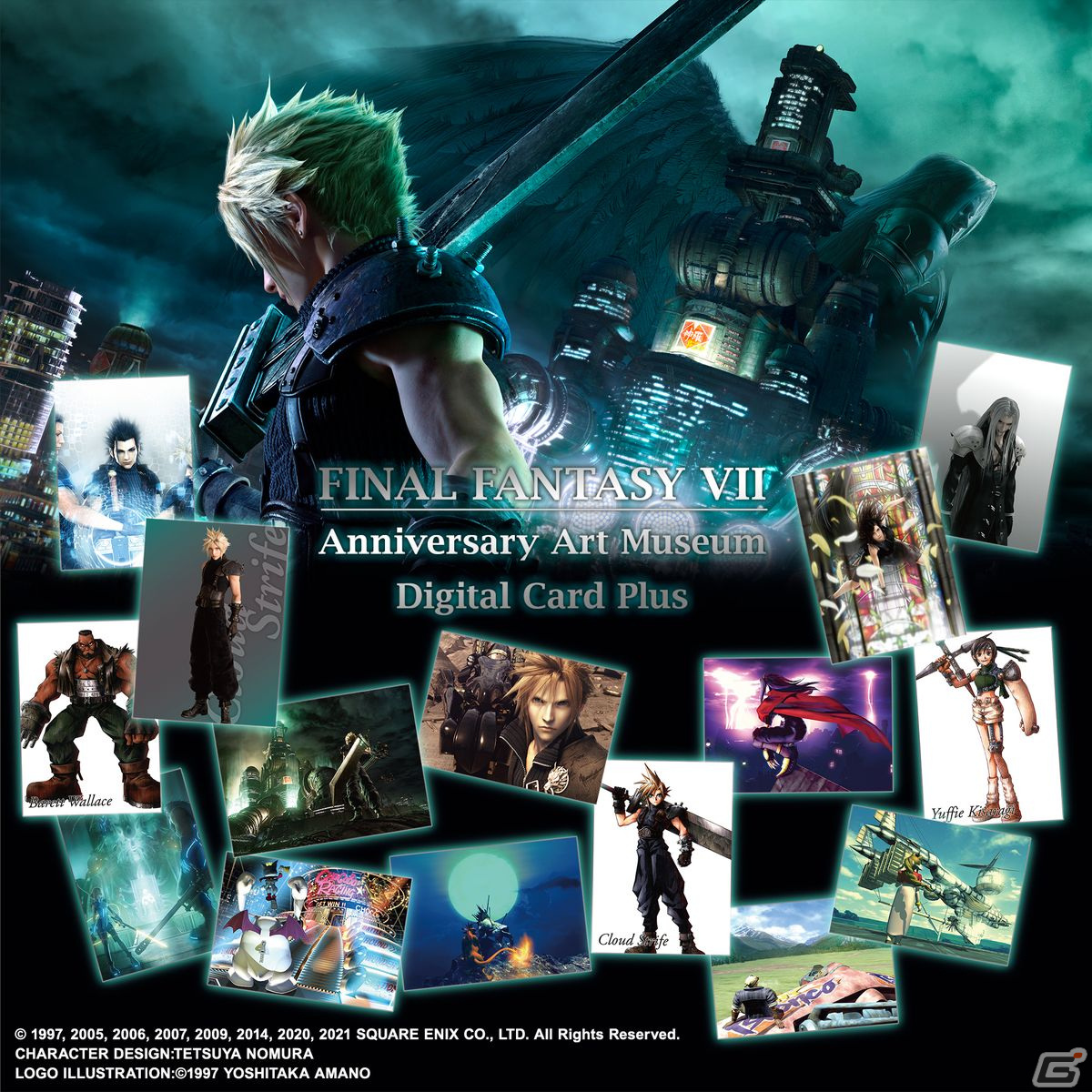 「ファイナルファンタジーVII」25周年記念のトレーディングカードとクラウドのアクションフィギュアが登場！の画像2