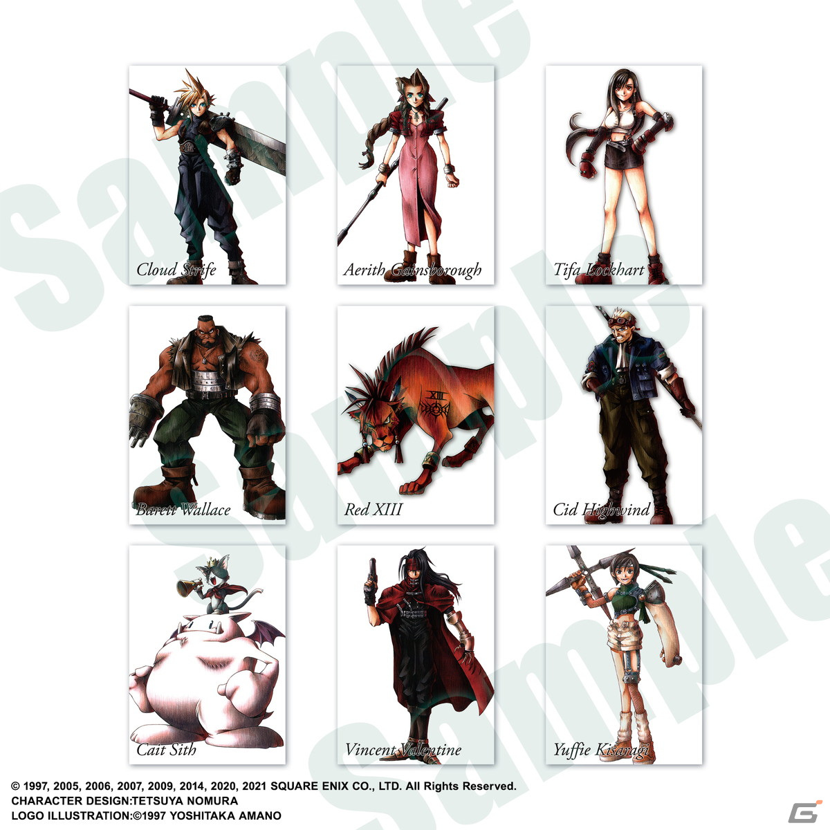 「ファイナルファンタジーVII」25周年記念のトレーディングカードとクラウドのアクションフィギュアが登場！の画像3