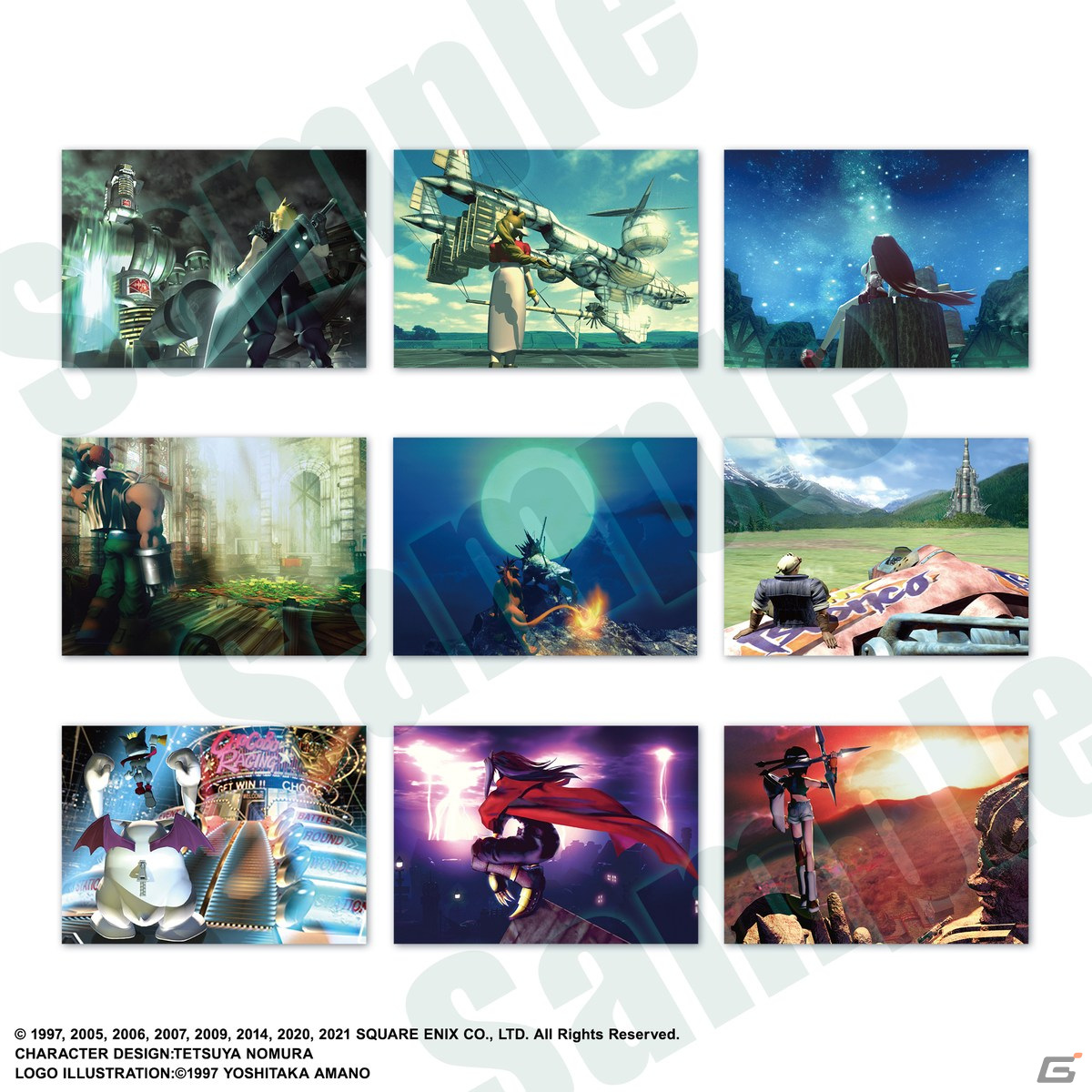 「ファイナルファンタジーVII」25周年記念のトレーディングカードとクラウドのアクションフィギュアが登場！の画像4