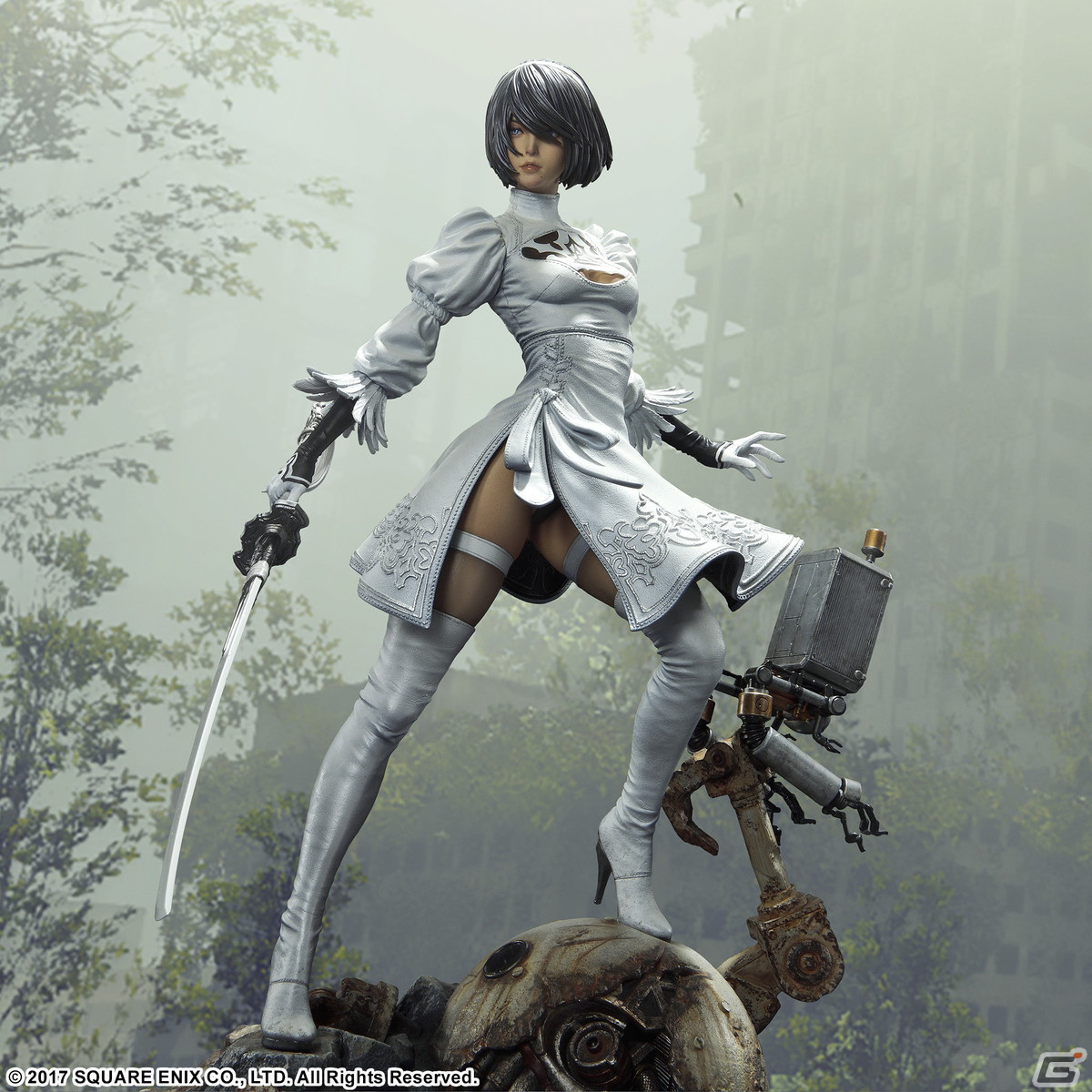 「NieR:Automata」2Bのカラーバリエーション“2P”にフォーカスしたコレクタブルスタチューが発売決定！の画像12